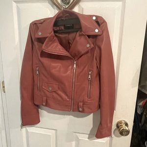 Womens pleather jacket